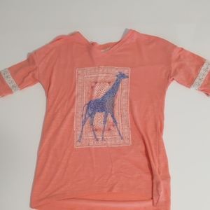 Tee with half sleeves